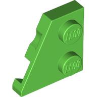 Lego Wedge Plate 2 x 2 Left / Bright Green