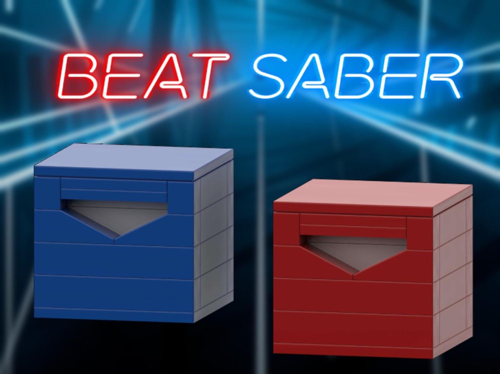 LEGO Beat Saber Cubes