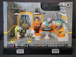 Ghost Lounge Room Diorama