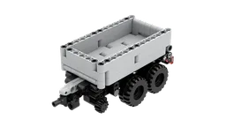 Tipper trailer for Mini Technic Unimog (MOC-212006)
