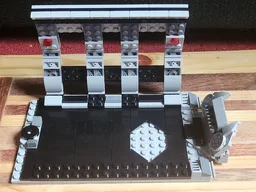 Imperial Hanger Diorama with Weapons Holder