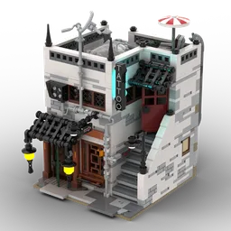 Modular 16x16 Tattoo Parlour / Traditional Chinese Medicine Shop