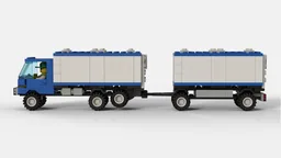 Truck with trailer