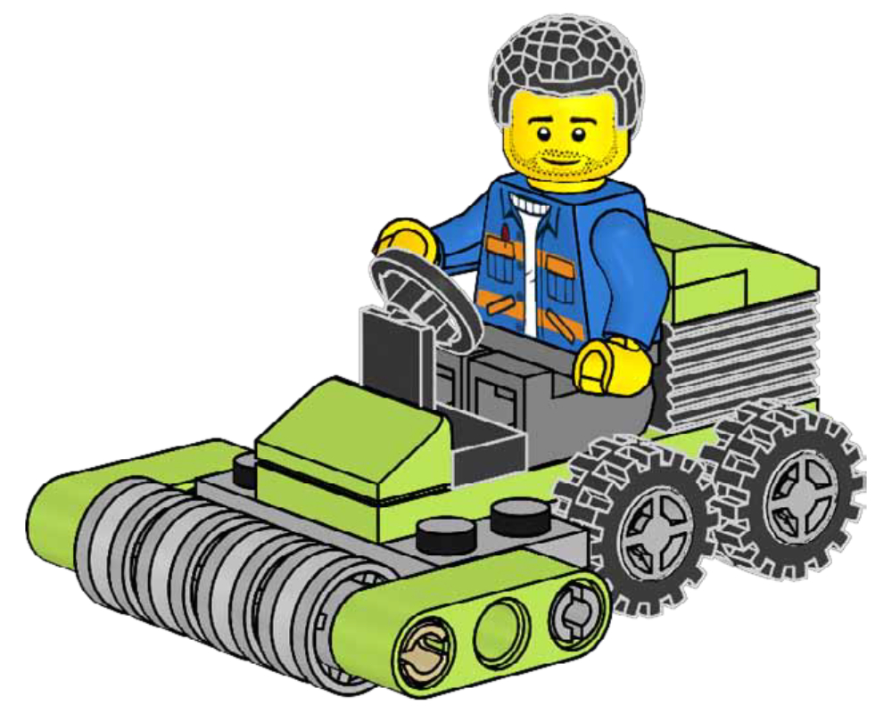 Lego Lawn mower