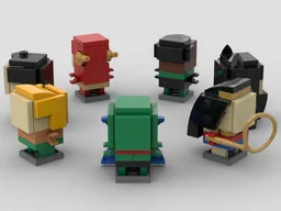 Minibrickheadz - JLA
