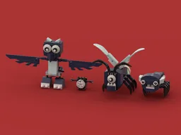 PF Glowkies (Mixels MOCs)