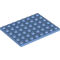 Plate 6 x 8 / Medium Blue