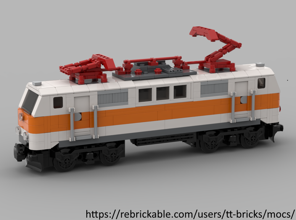 Lego DB BR 111 Locomotive (6W)