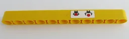 Technic, Liftarm Thick 1 x 11 with Black Claws and Red Dots Pattern (Sticker) - Set 42049