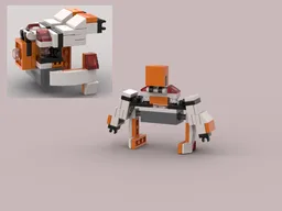 Space Ambulance transformer from LEGO Creator set 31089; Sunset Track Racer