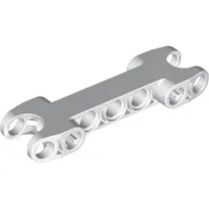 Technic Axle and Pin Connector 2 x 7 with Two Ball Joint Sockets / White