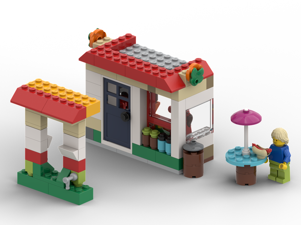 Lego 40357 BYGGLEK Petrol Station