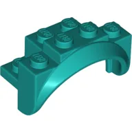 Wheel Arch, Mudguard 4 x 2 x 2 1/2 / Dark Turquoise