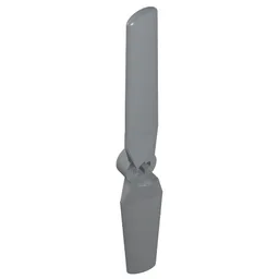 Propeller 2 Blade 9 Diameter / Light Bluish Gray