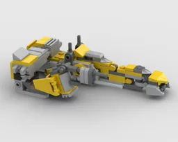 barc speeder with sidecart two aliens and a colour neutral at rt
