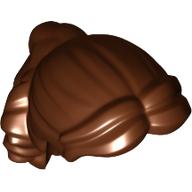 Lego Hair Parted Bangs, Ringlets / Reddish Brown