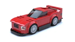 Red sports car