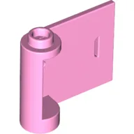 Door 1 x 3 x 2 Right - Open Between Top and Bottom Hinge / Bright Pink