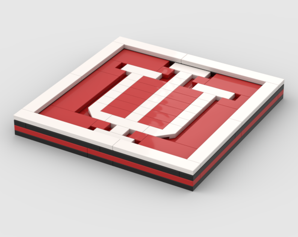 Lego Indiana University Coaster