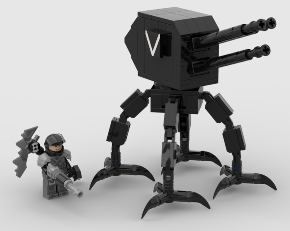 Lego Viurs Turret Spider 2 - Walking Machine