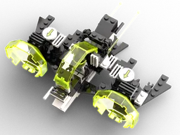 Sonar Speeder - Blacktron 6887 Alternate