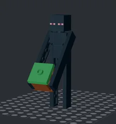Enderman minifigure upgrade