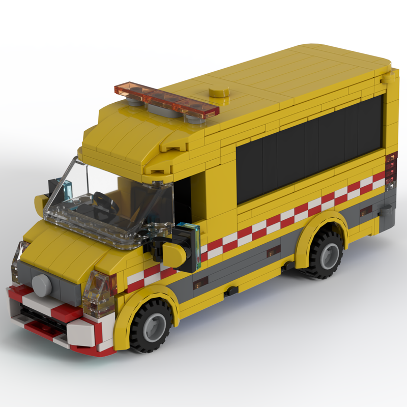 Lego Mercedes-Benz Sprinter Large Panel Van - Escort - MST