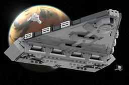 Quasar Fire-class Cruiser-Carrier (2-in-1)