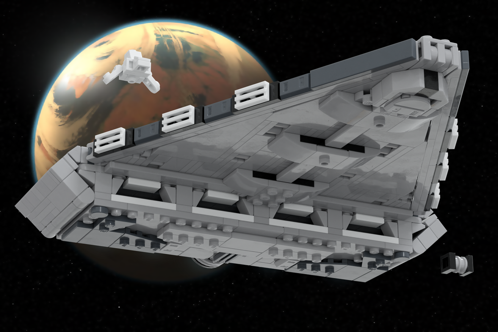 Lego Quasar Fire-class Cruiser-Carrier (2-in-1)