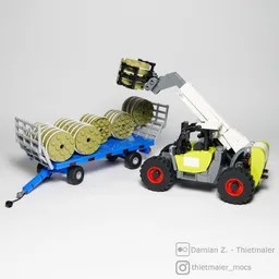 Bale trailer