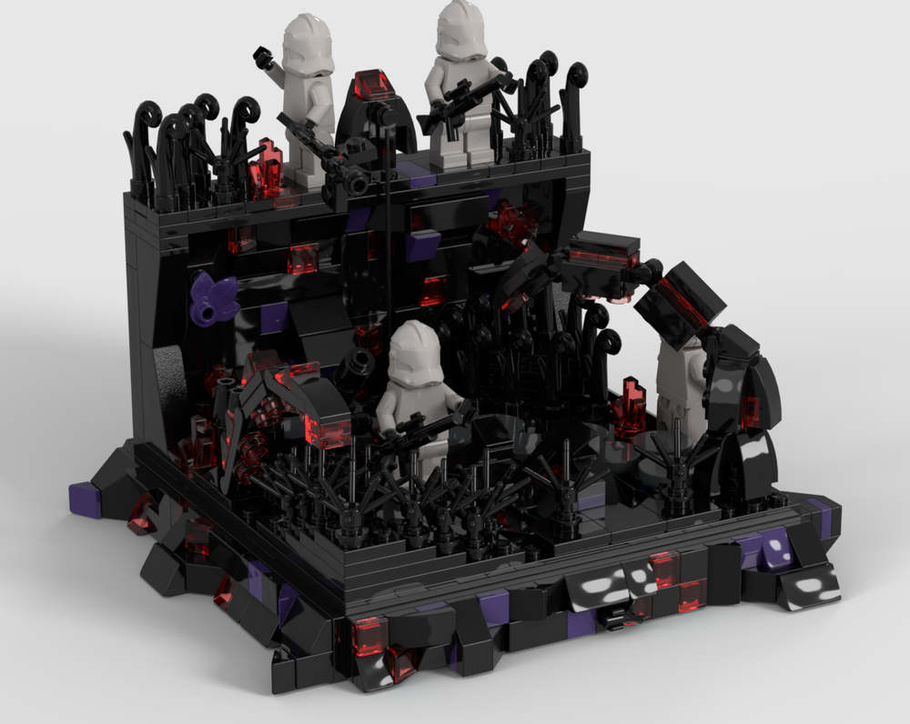 Lego Star Wars The Clone Wars battle of Umbara MOC