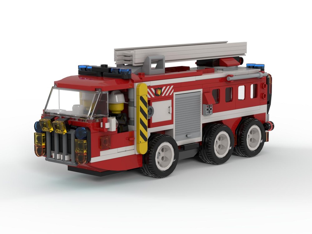 Lego Upgraded Nostalgia: Fire Rescue Unit