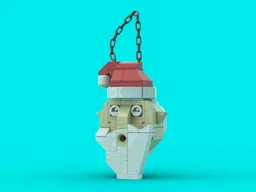 Santa Head Ornamnet