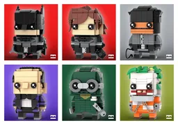 The Bat Man Brickheadz Collection LEGO MOC - DC Films The Bat Man