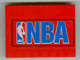 Lego Slope 10 6 x 8 with NBA Logo Blue Pattern (Sticker) - Sets 3432 / 3433