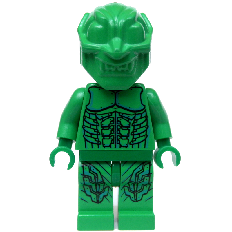 Lego Green Goblin with Unprinted Helmet and Neck Bracket