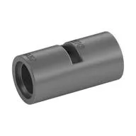 Technic Pin Connector Round [Slotted] / Metallic Silver