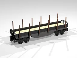8-Wheel Stake / Stanchion Wagon V.2