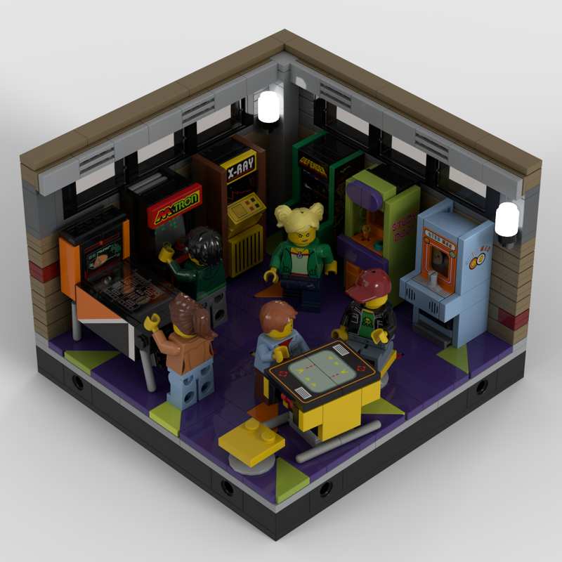 Lego Old Arcade Corner