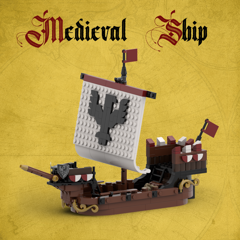 Lego Medieval Ship