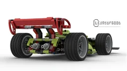 8649 C-Model: LIME MACHINE Formula Racer