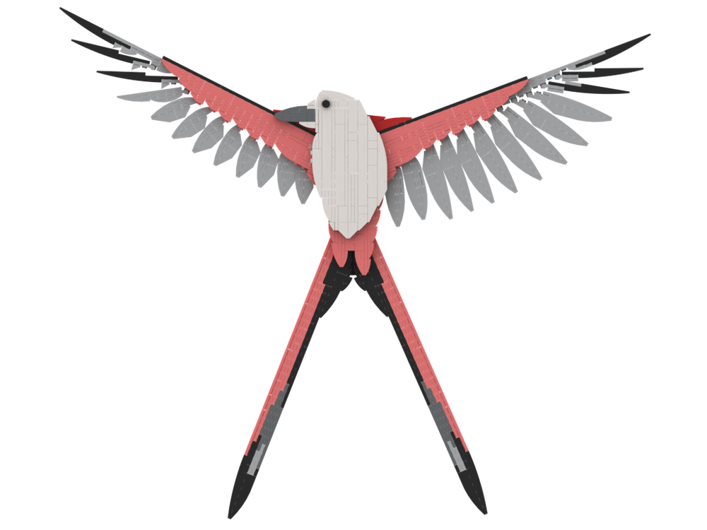 Lego Scissor-Tailed Flycatcher: The Fauna Collection