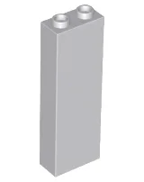 Brick 1 x 2 x 5 / Light Bluish Gray