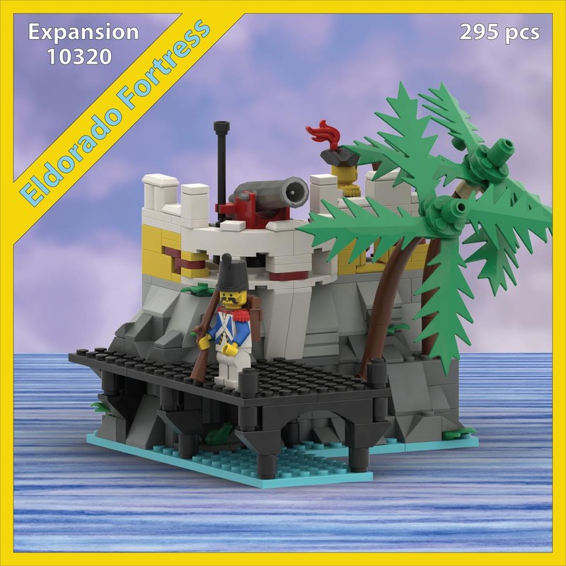 Lego Dock Expansion: Eldorado Fortress (10320)