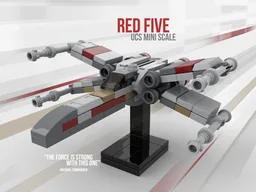 PiXEL-DANs Red Five X Wing Mk2 UCS Mini-Scale 1:125
