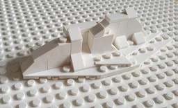 Snow trench