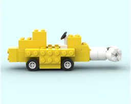 Fried Chicken Soap Box car
