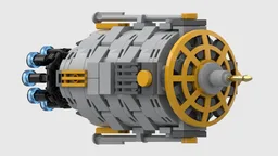 MOC Miniscale Behemoth Nauvoo (The Expanse TV Series)
