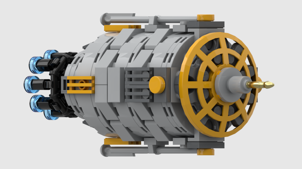 Lego MOC Miniscale Behemoth Nauvoo (The Expanse TV Series)