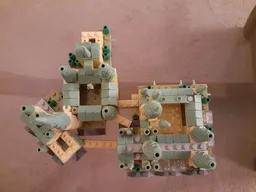 Nano scale Hogwarts Castle